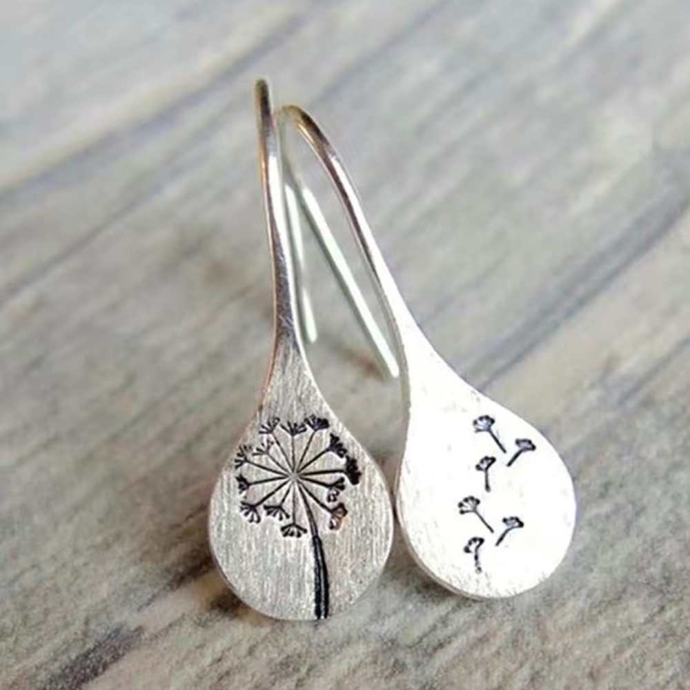 3/$15 Dandelion Drop Earrings